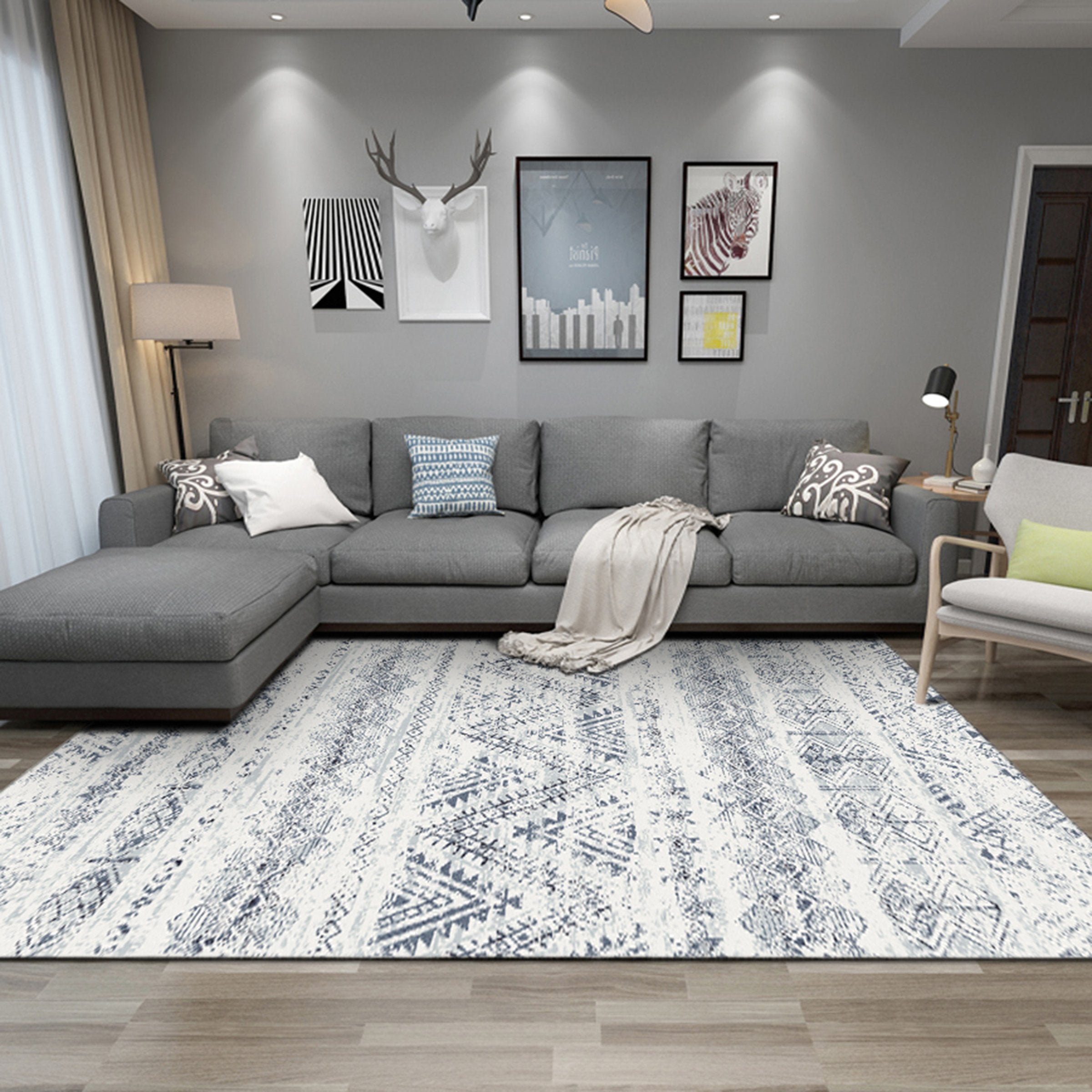 3D Color Stripe WG242 Non Slip Rug Mat Mat AJ Creativity Home