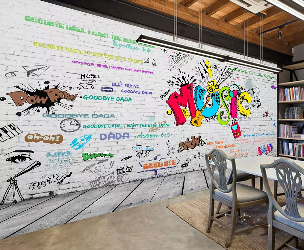 3D Color Font Music 40 Wallpaper AJ Wallpaper 2