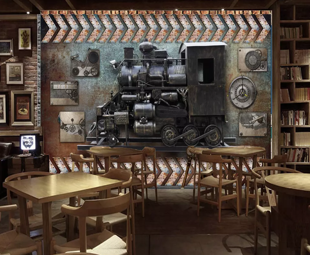 3D Locomotive Time 301 Wallpaper AJ Wallpaper 2