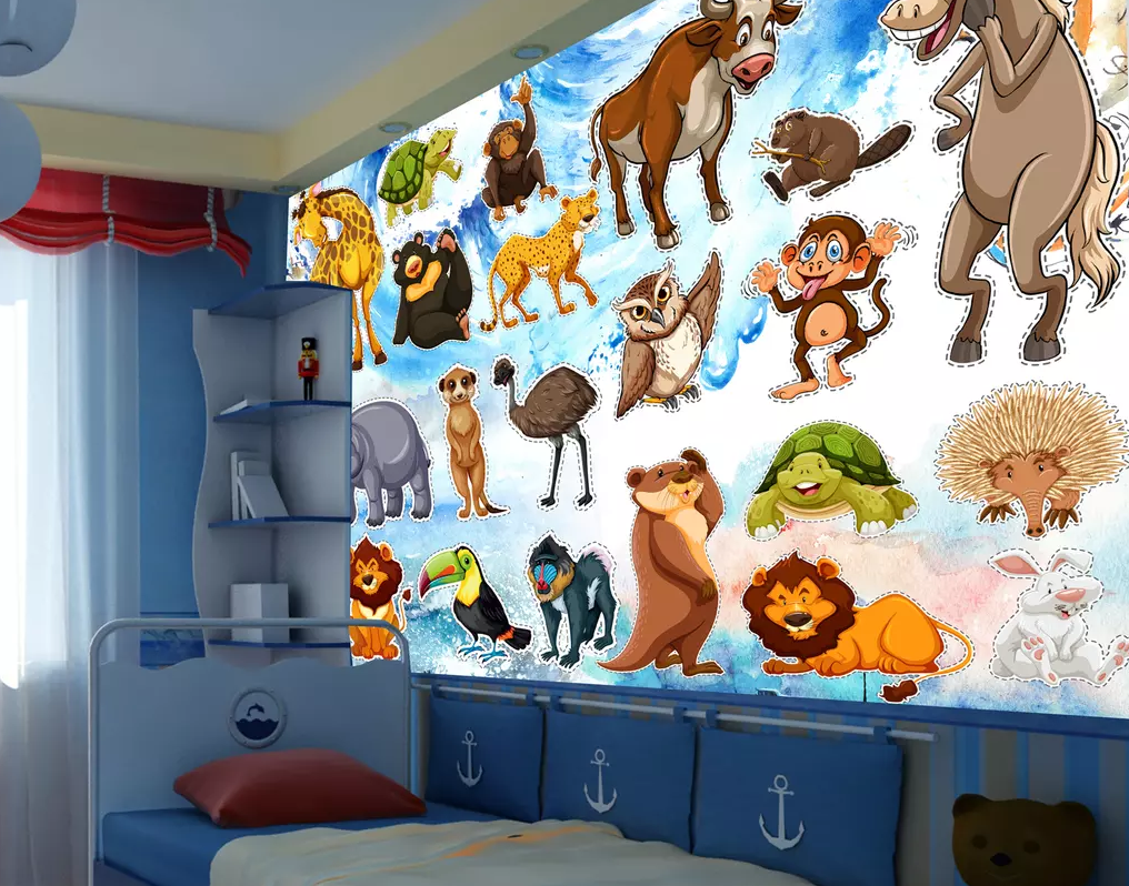 3D Cartoon Animals 171 Wallpaper AJ Wallpaper 2