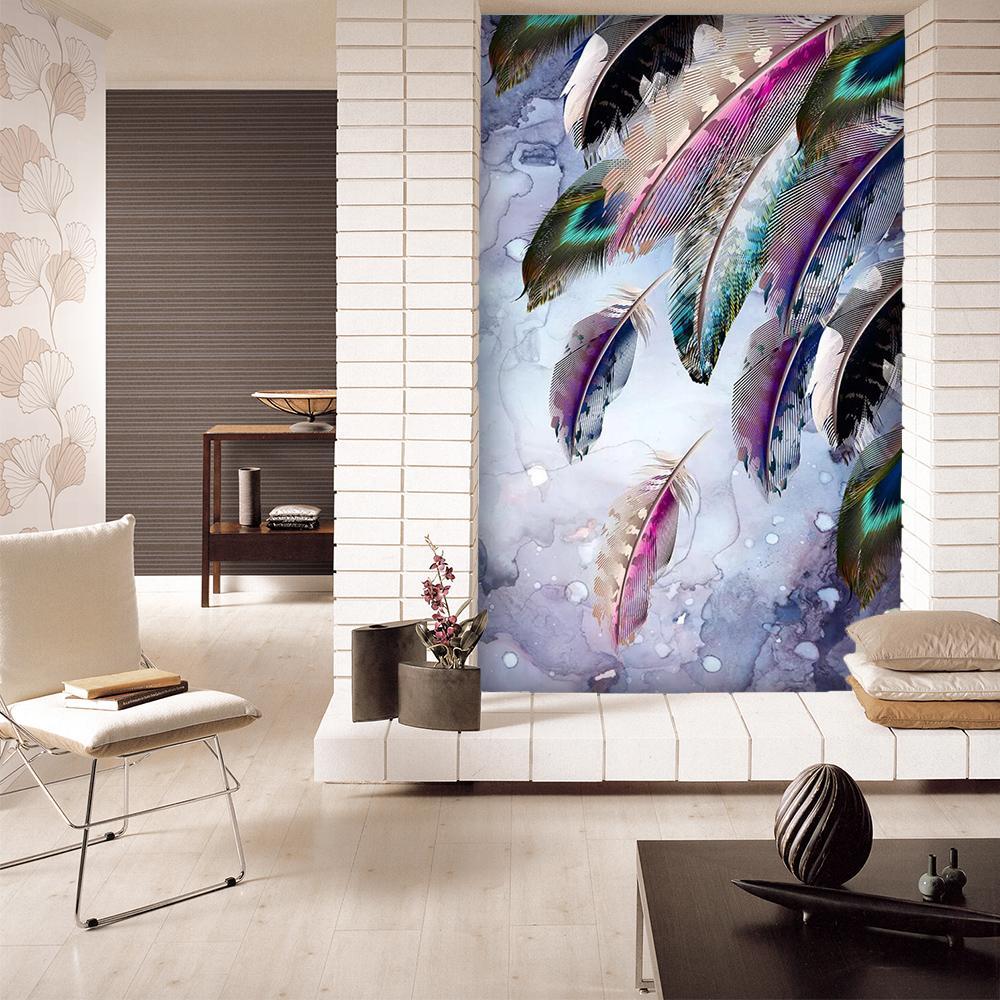 3D Feather Flying 497 Wallpaper AJ Wallpaper