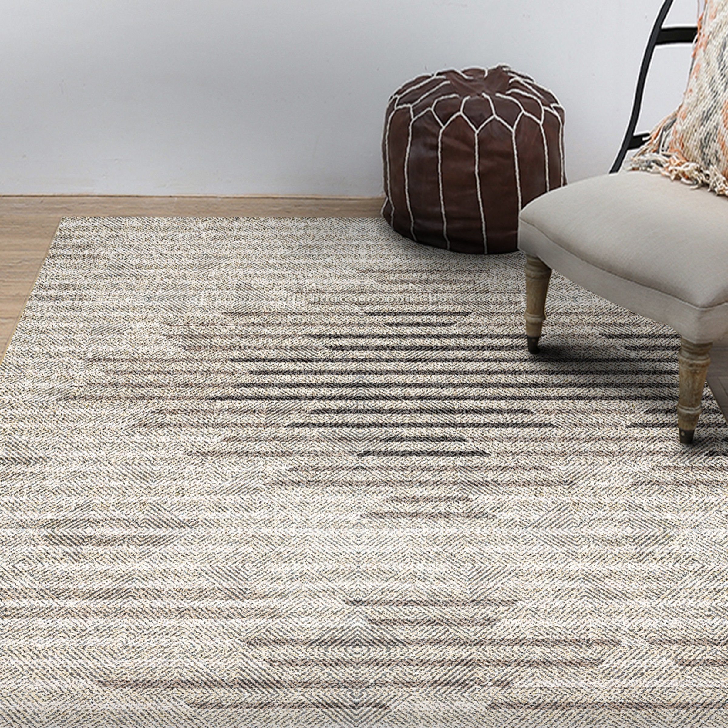 3D Mud Stripes WG238 Non Slip Rug Mat Mat AJ Creativity Home