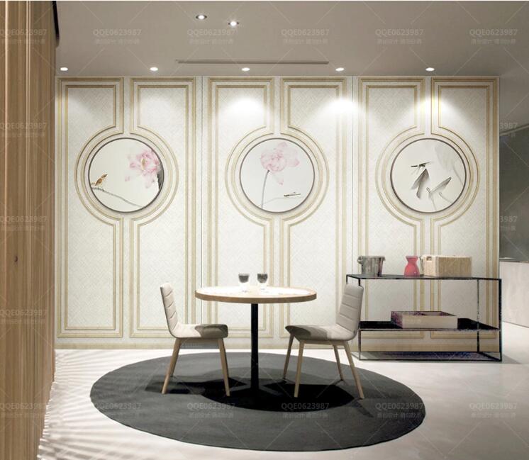 3D Flowers Birds WC178 Wall Murals