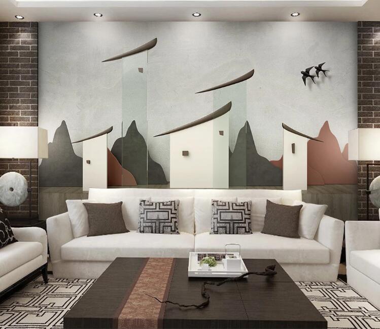 3D White House WC172 Wall Murals