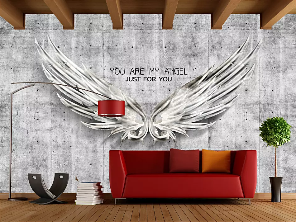 3D Crystal Wings 178 Wallpaper AJ Wallpaper 2