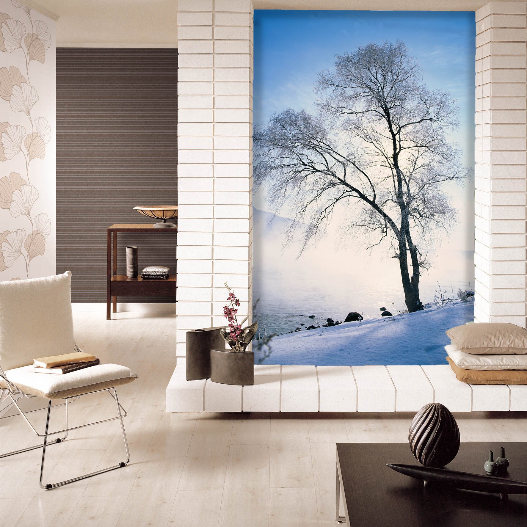 Snow White Tree Wallpaper AJ Wallpaper