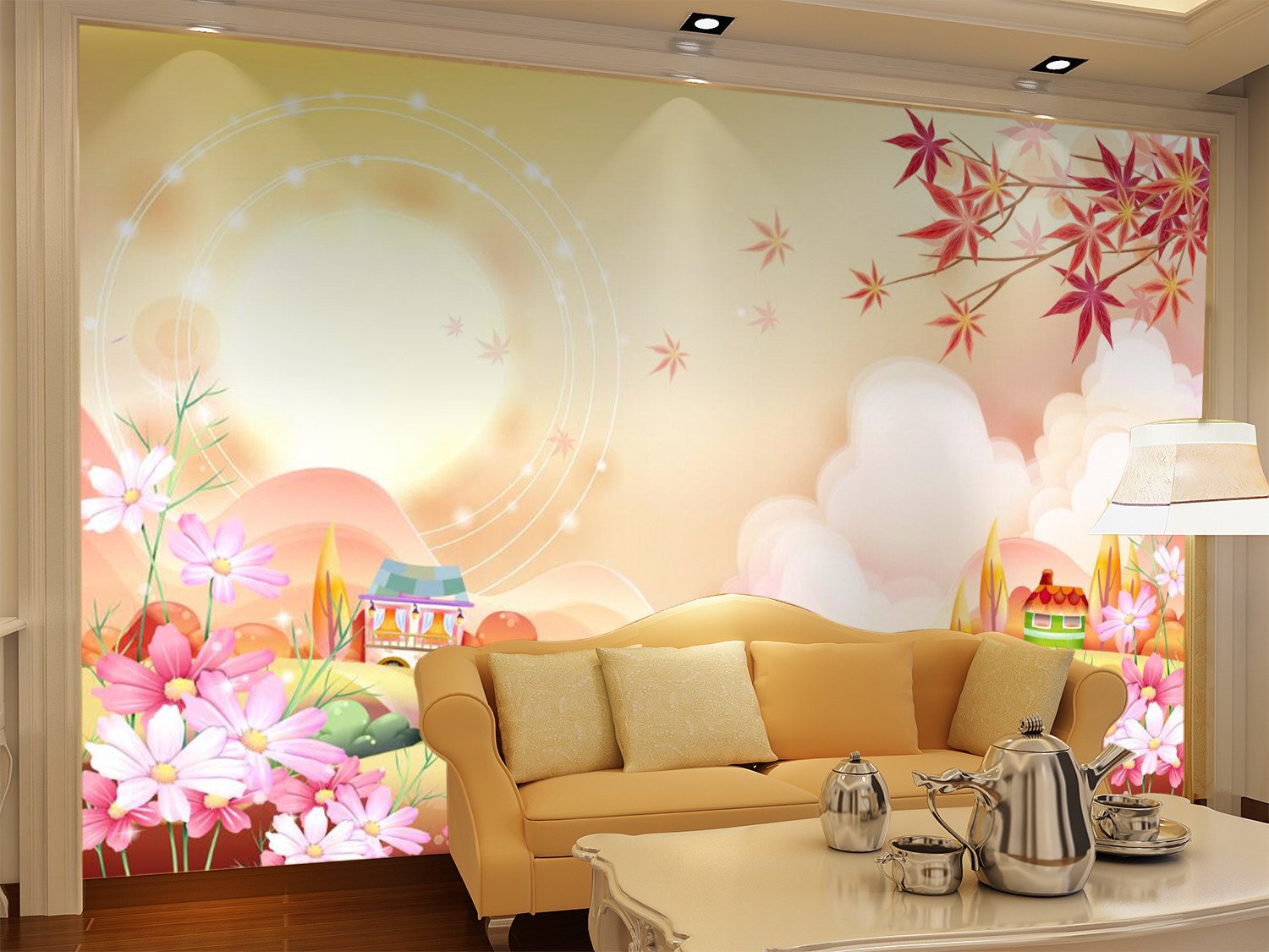 Cartoon Outskirts And Maple Tree 5 Wallpaper AJ Wallpaper 1