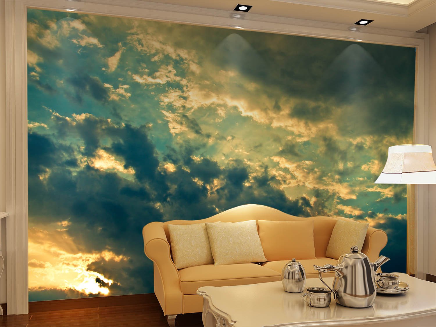 Sunset Sky Wallpaper AJ Wallpaper