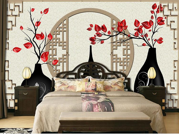 3D Beautiful Red Vast Flower 82 Wallpaper AJ Wallpaper