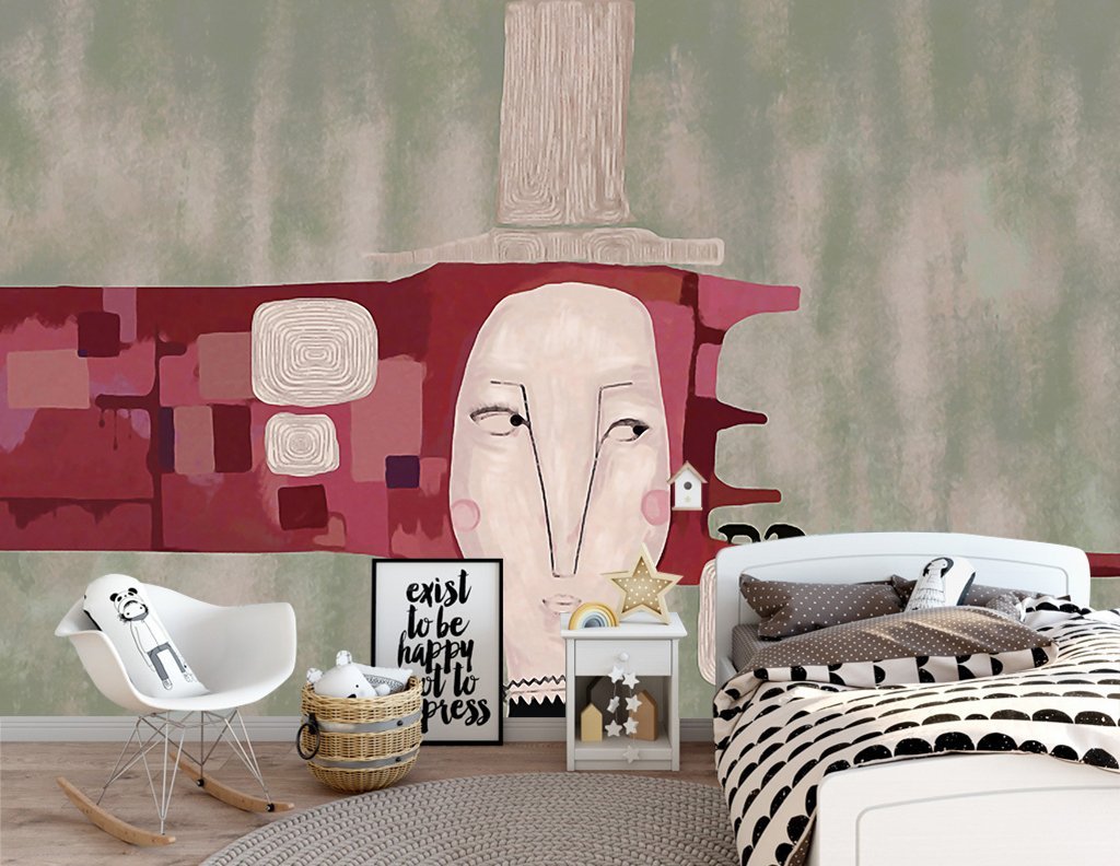 3D Cute Child 401 Wall Murals Wallpaper AJ Wallpaper 2