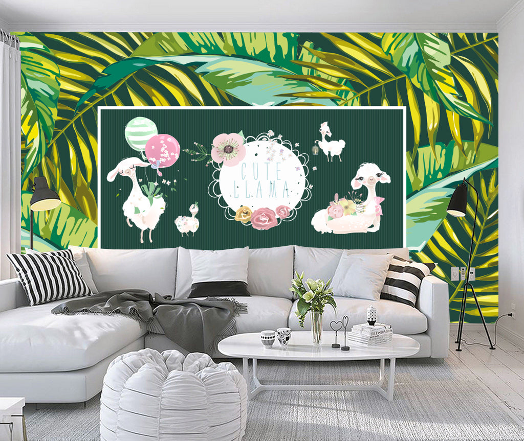 3D Cute Animal WC026 Wall Murals