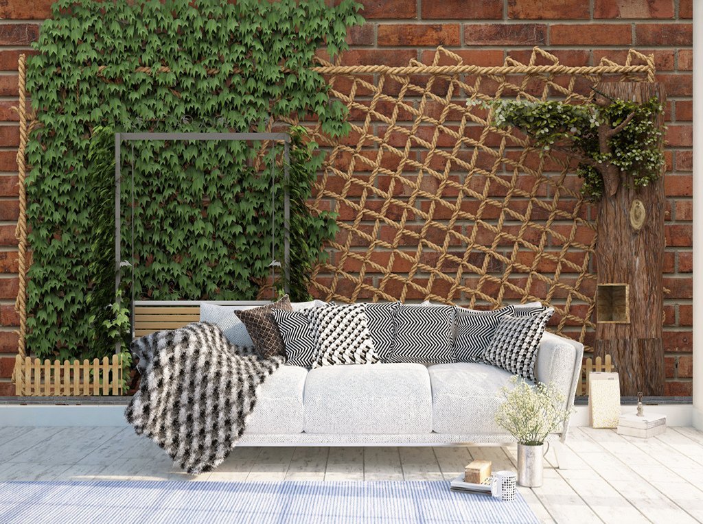 3D Plant Climbing Wall 708 Wall Murals Wallpaper AJ Wallpaper 2