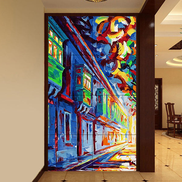 3D Junction Street WG133 Wall Murals