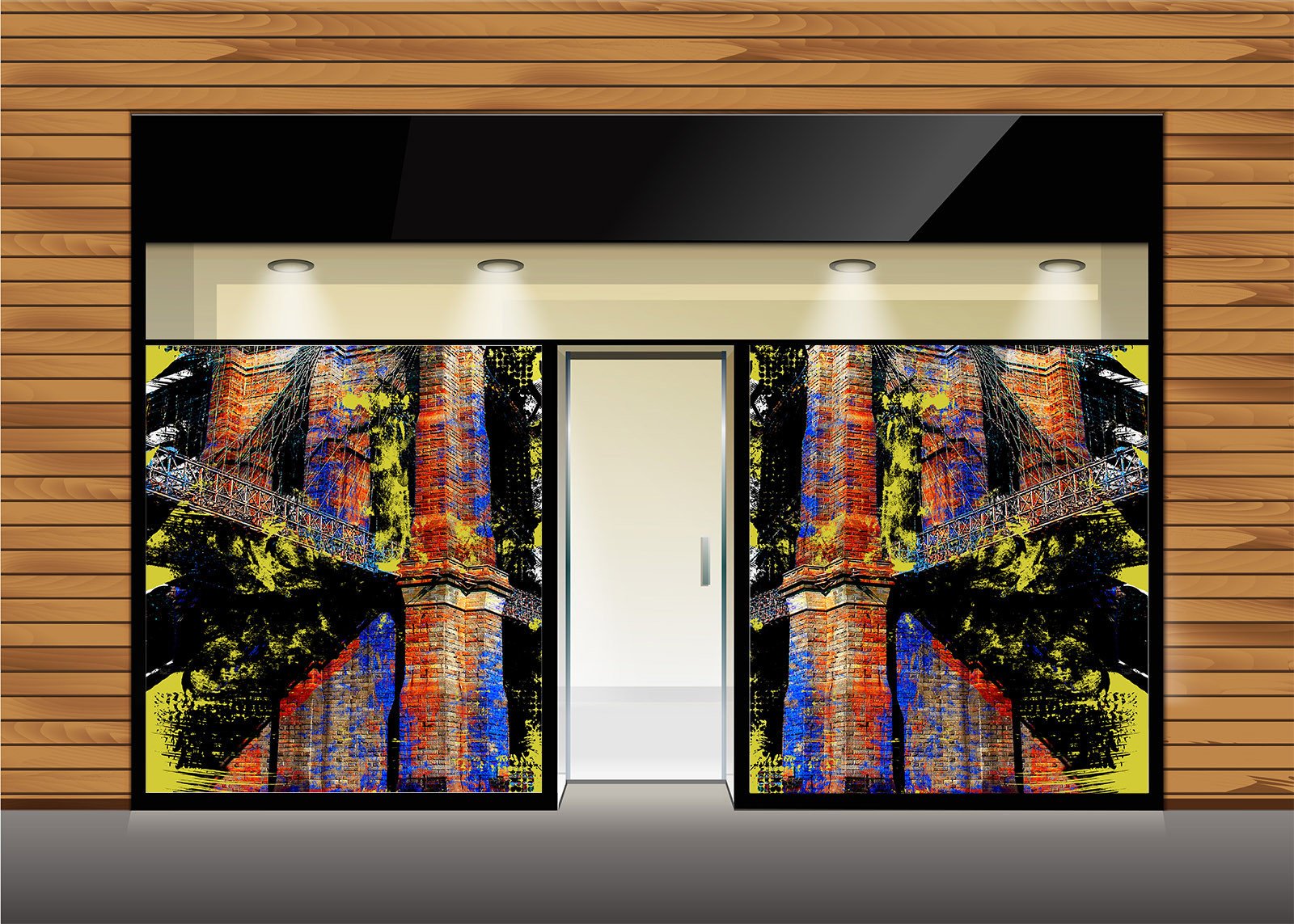 Colorful Oil Painting Wallpaper AJ Wallpaper