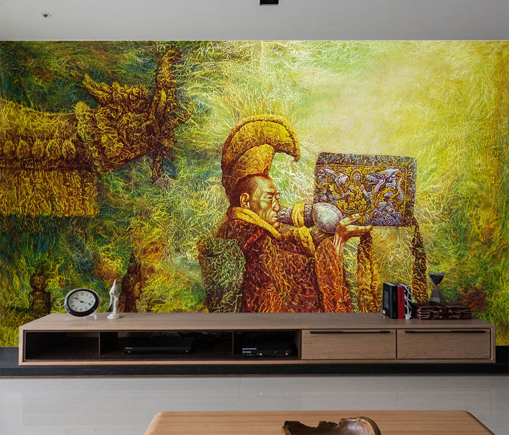 3D Religious Piety WC012 Wall Murals