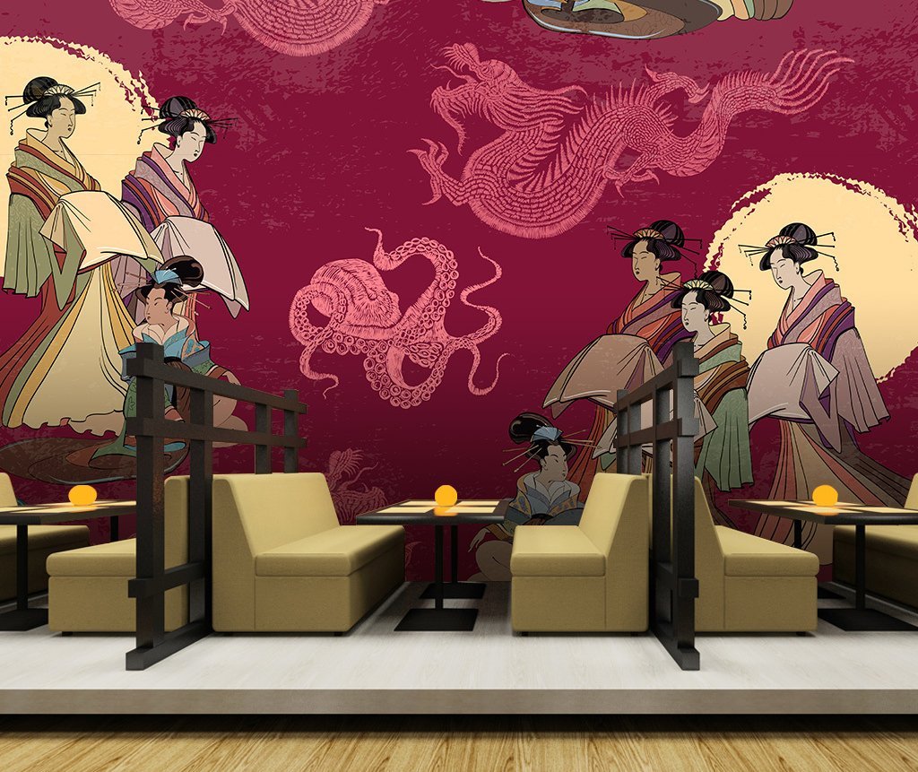 3D Ancient Lady 664 Wall Murals Wallpaper AJ Wallpaper 2