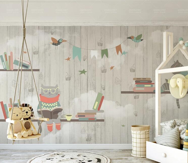 3D Zoo Ground WC139 Wall Murals