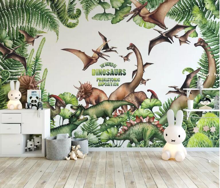 3D Brontosaurus WG1099 Wall Murals