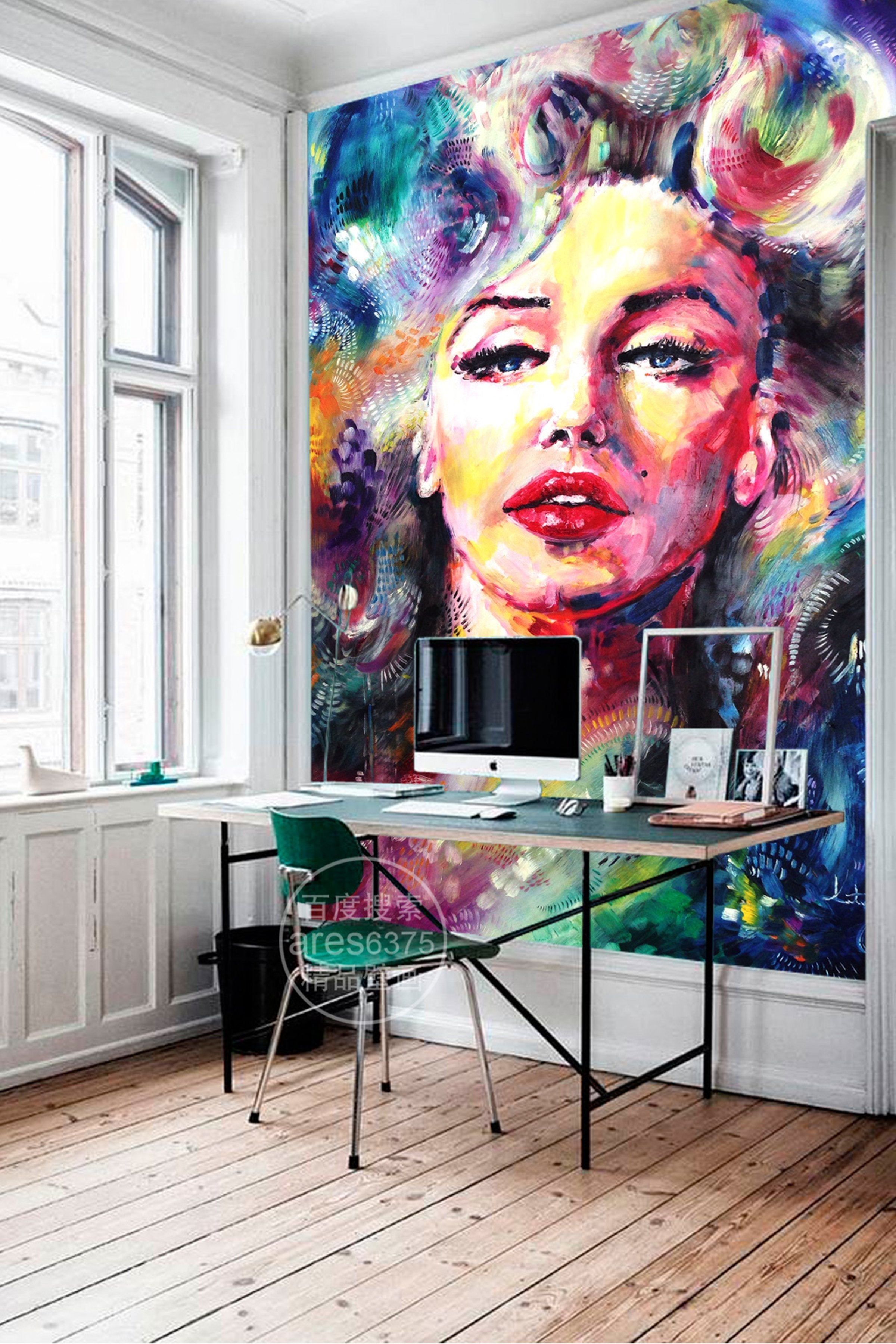 3D Graffiti Beauty 408 Wall Murals Wallpaper AJ Wallpaper 2