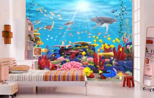 Corals Fishes Sea Wallpaper AJ Wallpaper