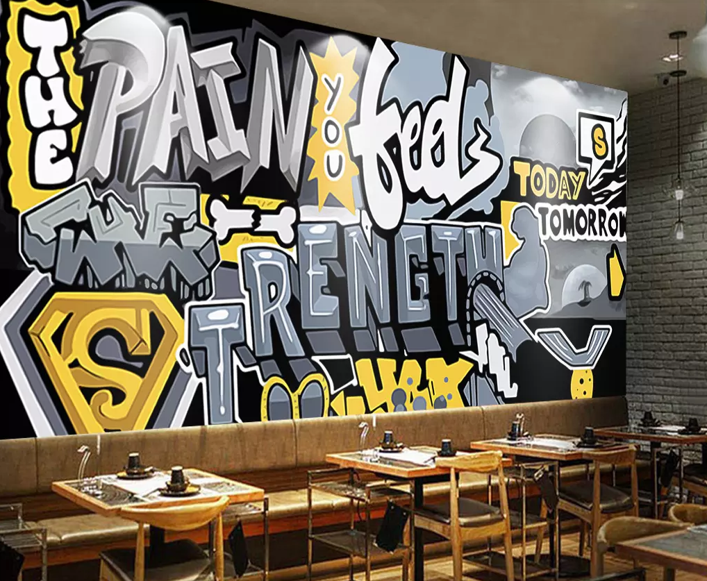 3D Exaggerated English Words 259 Wallpaper AJ Wallpaper 2