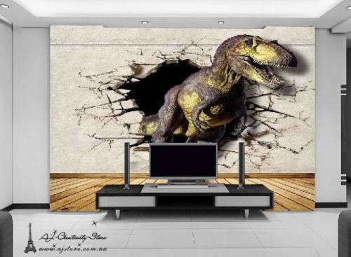 3D Dinosaurier Raptor Fototapeten 568 Wallpaper AJ Wallpaper