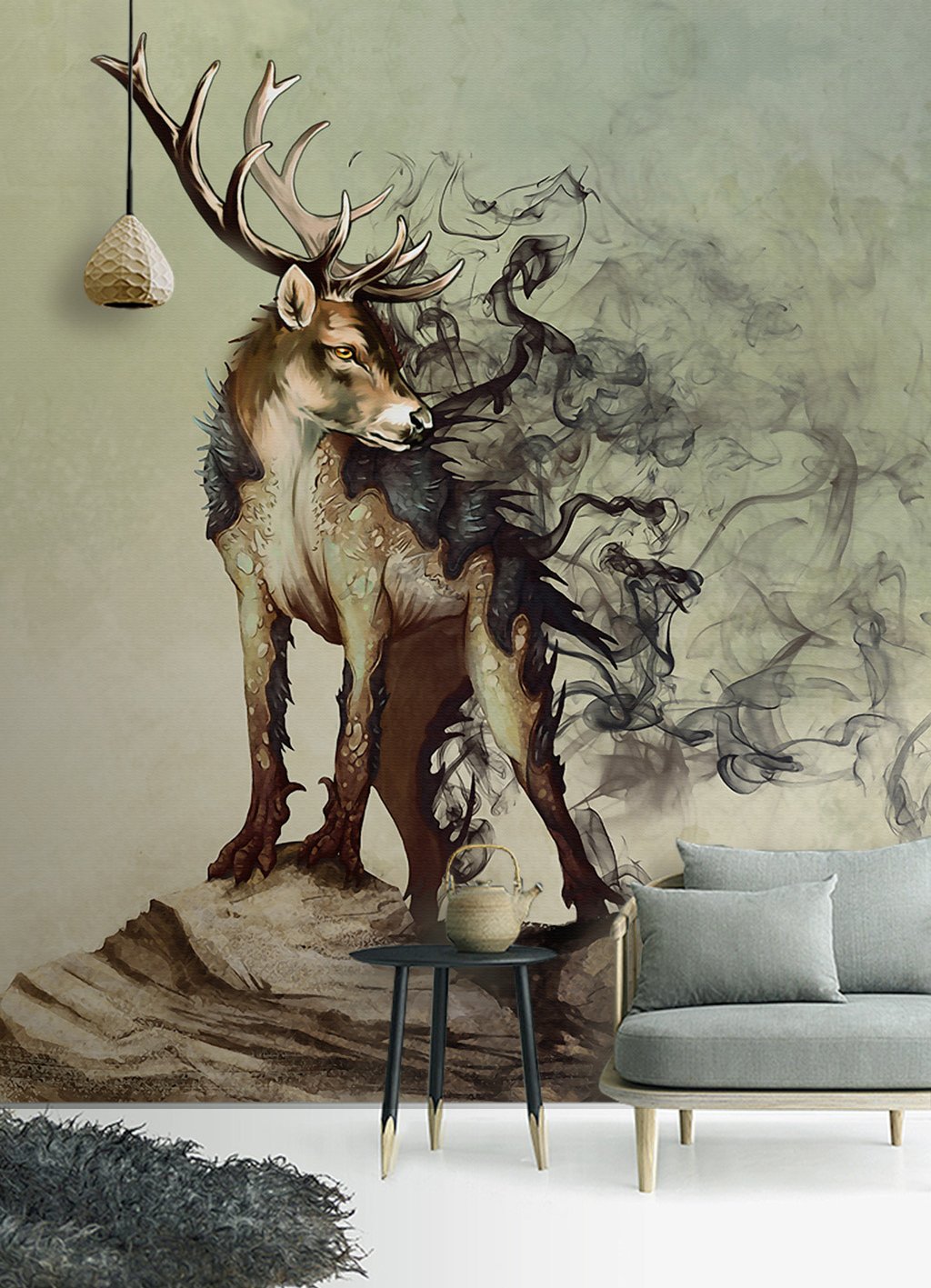 3D Stone Horse 583 Wall Murals Wallpaper AJ Wallpaper 2