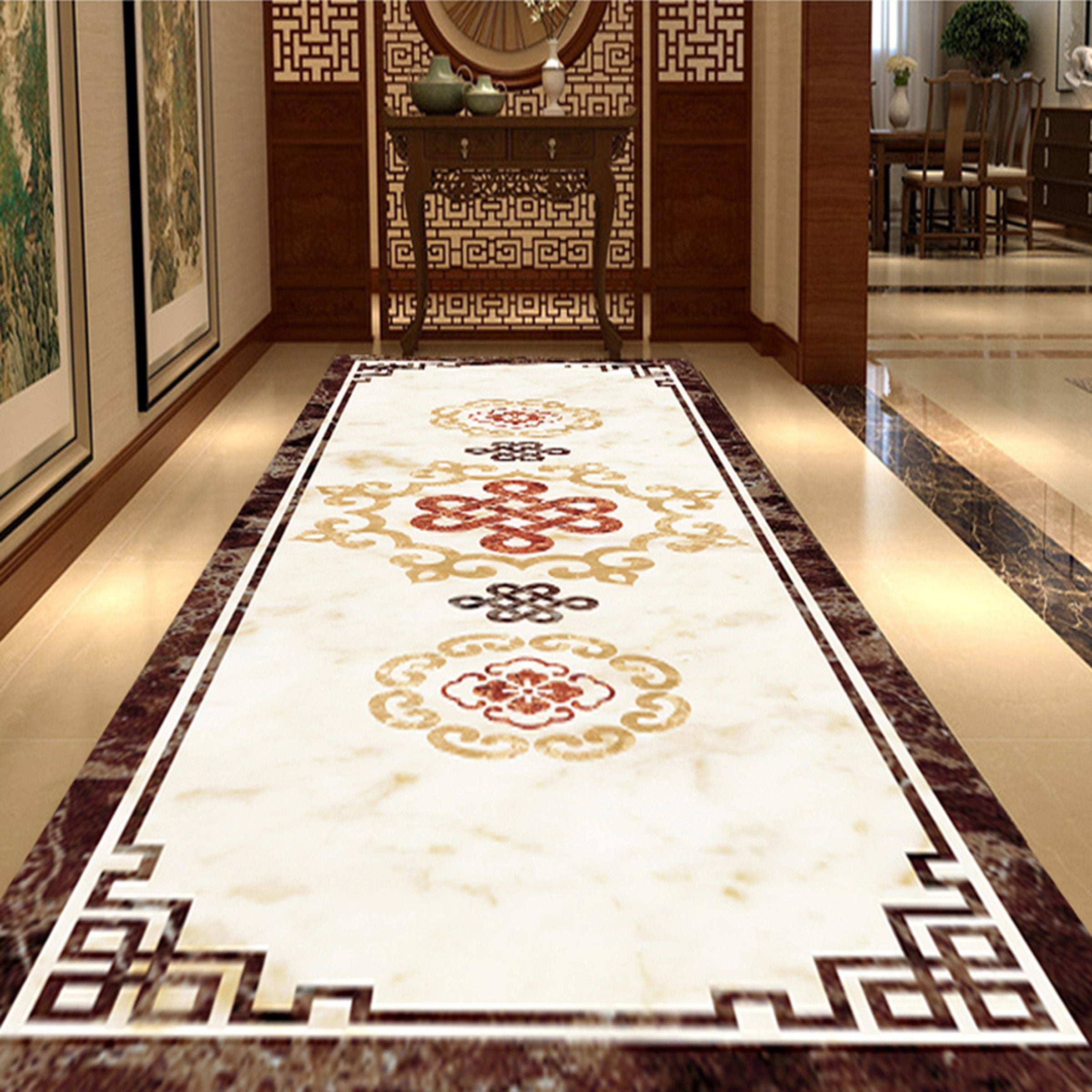3D Marble Pattern WG692 Floor Mural Wallpaper AJ Wallpaper 2
