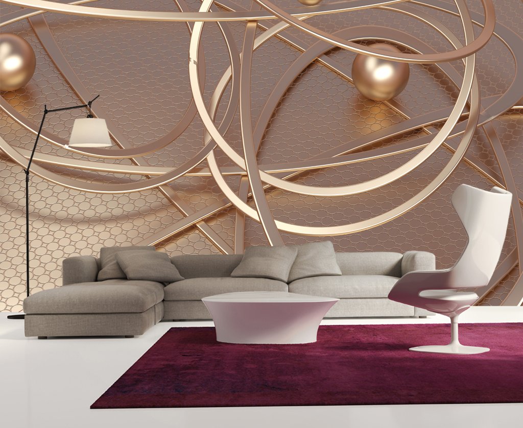 3D Modern Lines 666 Wall Murals Wallpaper AJ Wallpaper 2