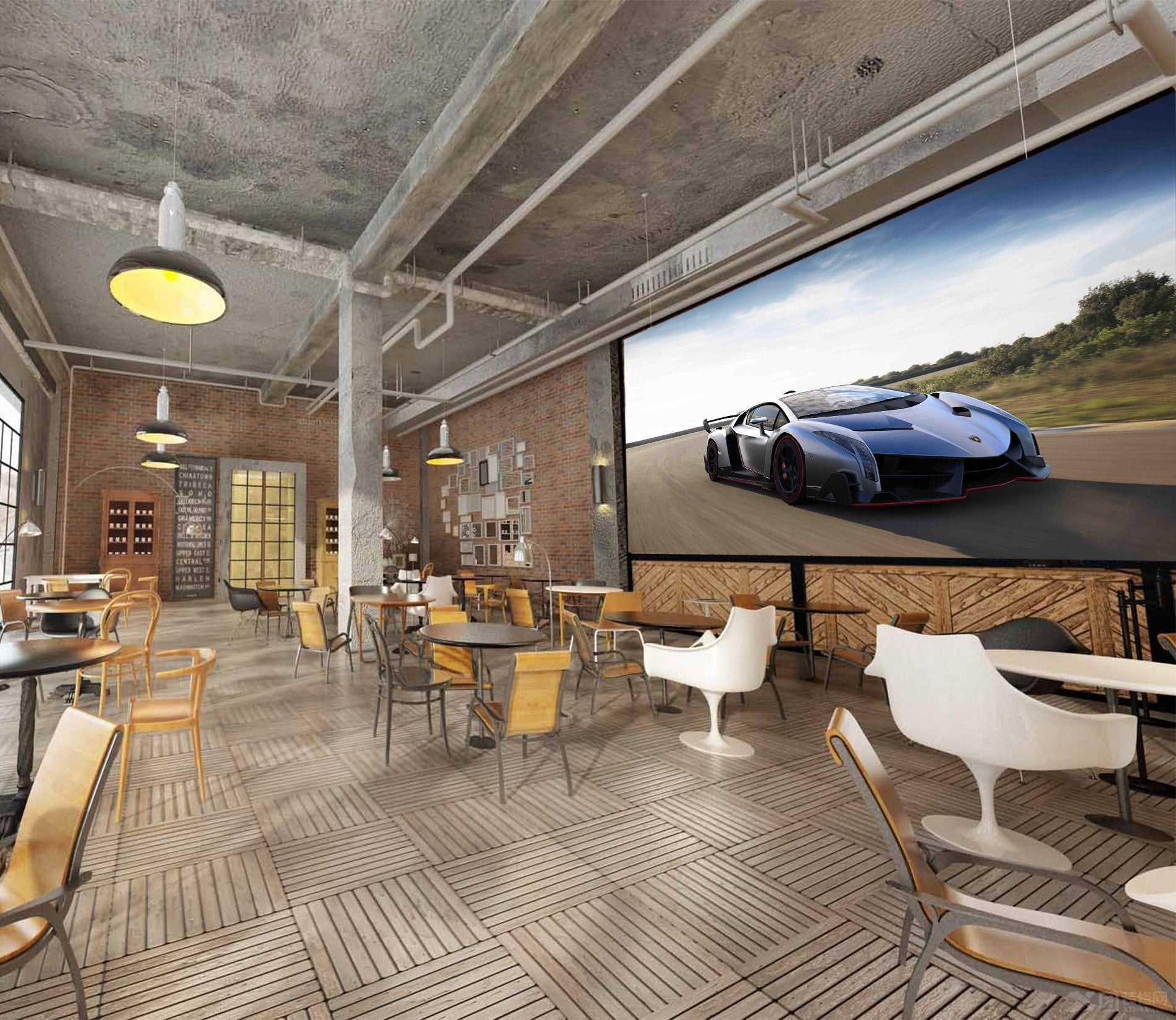 3D Sports Car 114 Wallpaper AJ Wallpaper