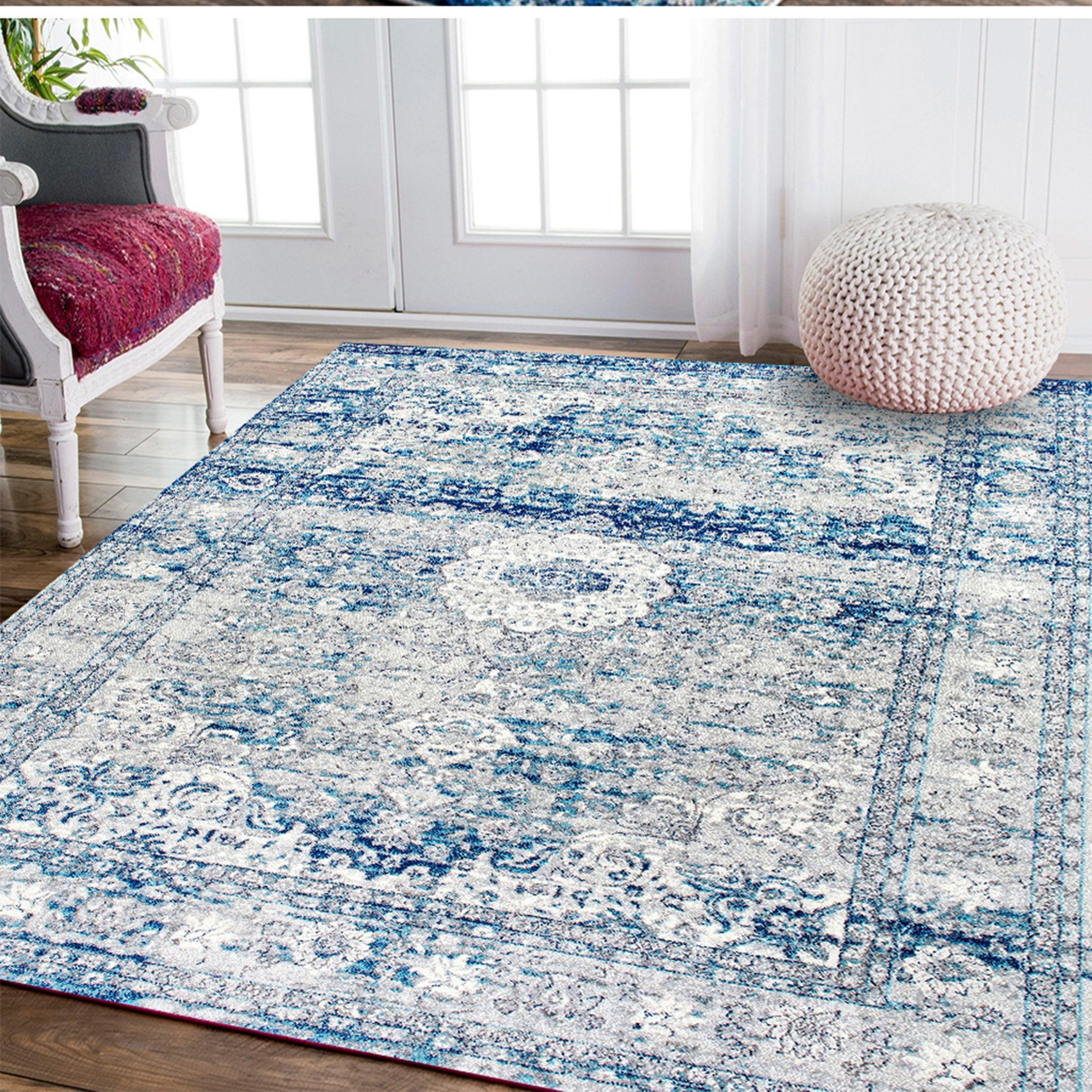 3D Color Geometry WG128 Non Slip Rug Mat Mat AJ Creativity Home