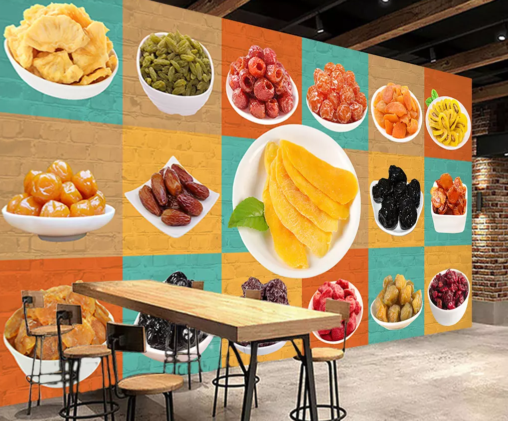 3D Sour Plum Fruit Slices 250 Wallpaper AJ Wallpaper 2