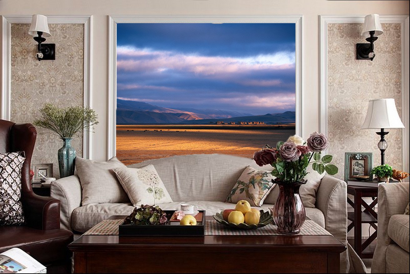 Plateau Natural Scenery Wallpaper AJ Wallpaper