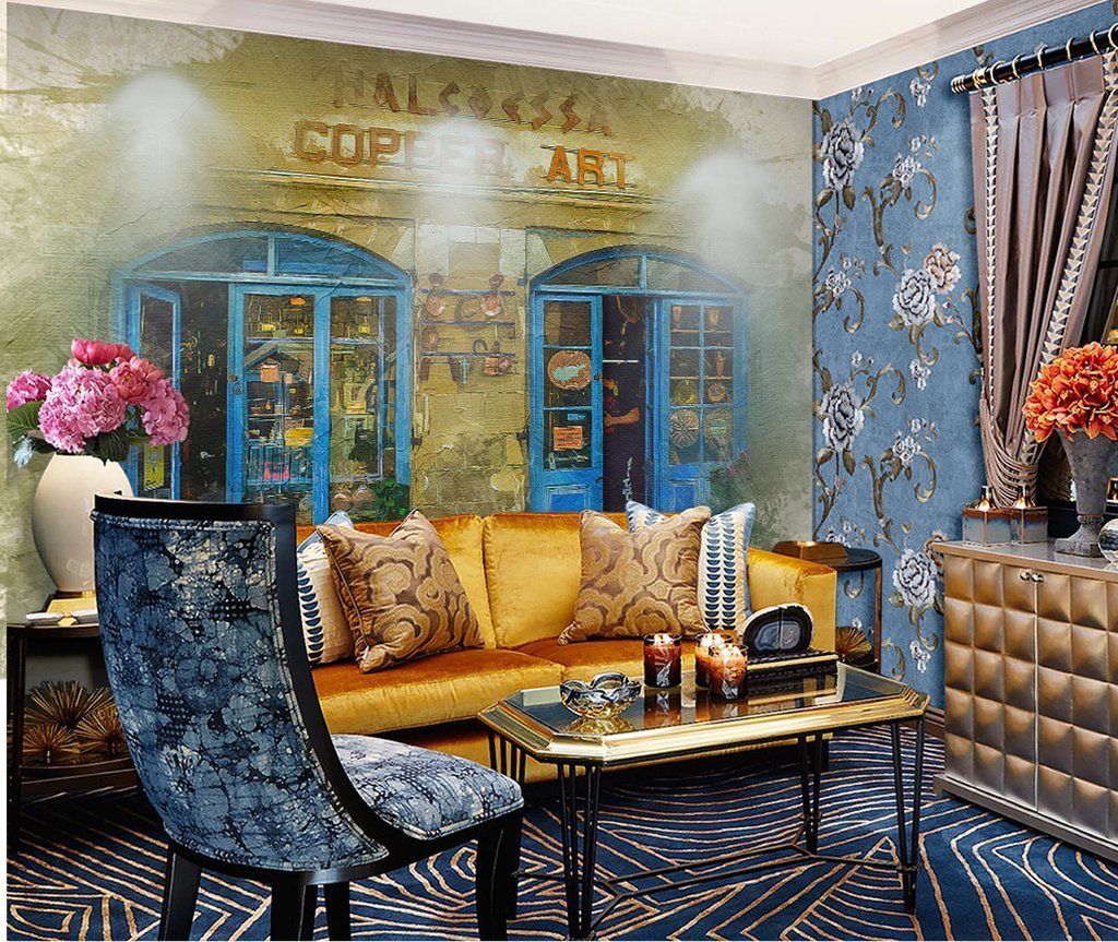 3D Shop Painting 690 Wall Murals Wallpaper AJ Wallpaper 2