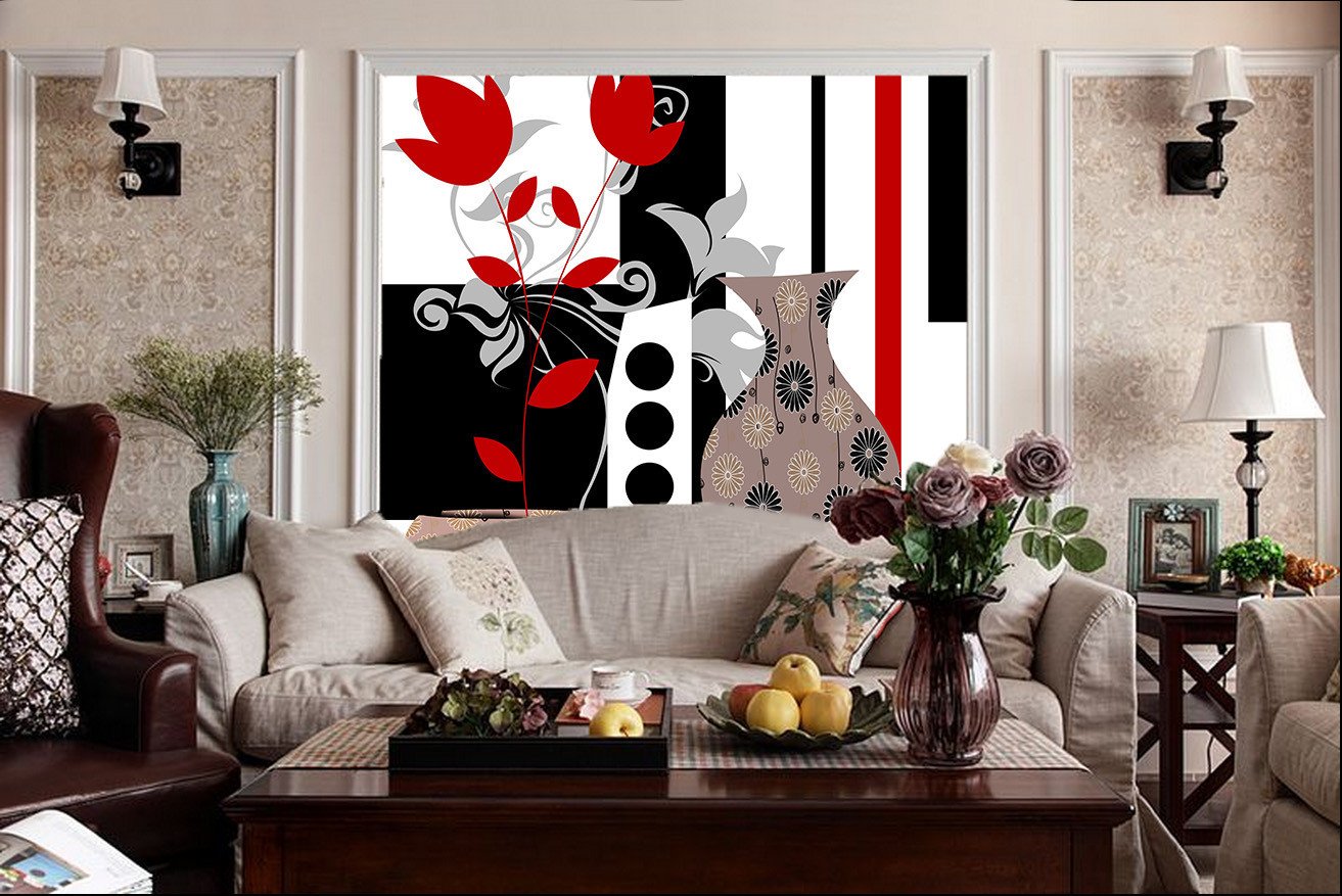 Vase Patterns Wallpaper AJ Wallpaper