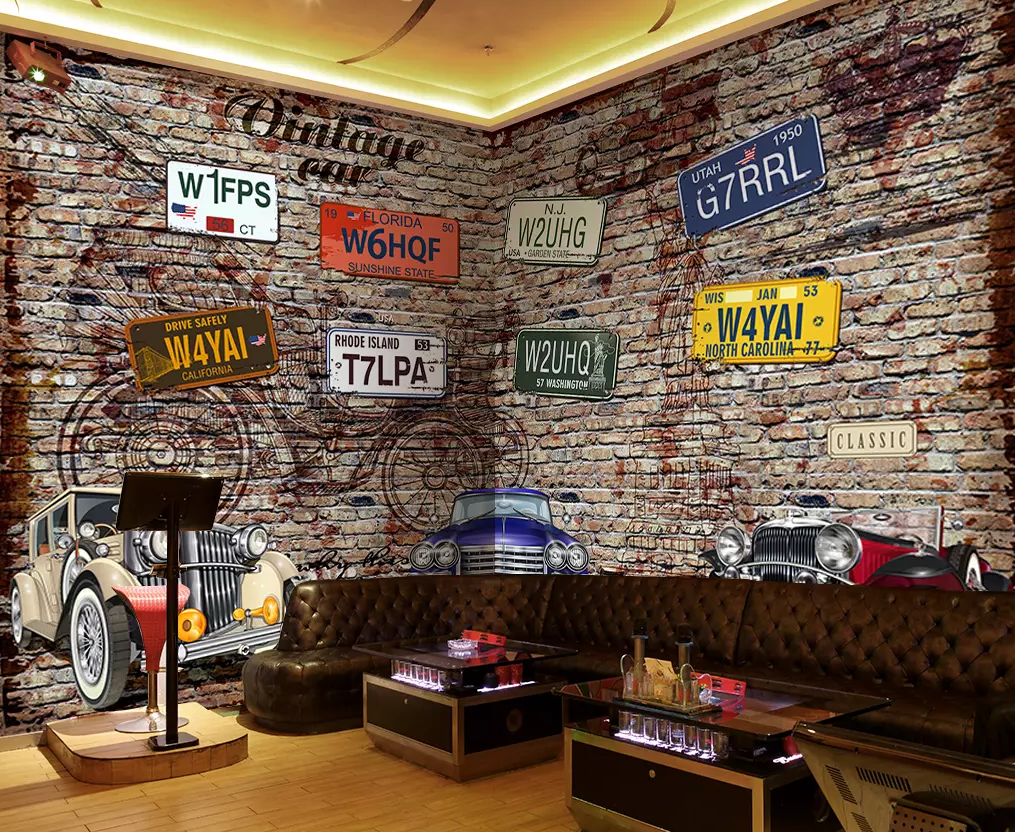 3D Luxury Car License Plate 23 Wallpaper AJ Wallpaper 2