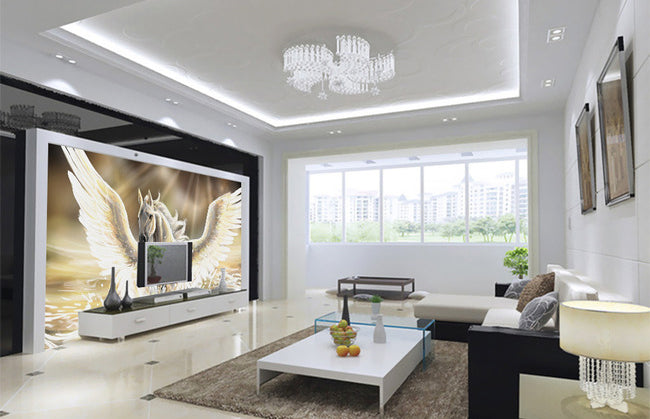 3D Pegasus Wings WG262 Wall Murals