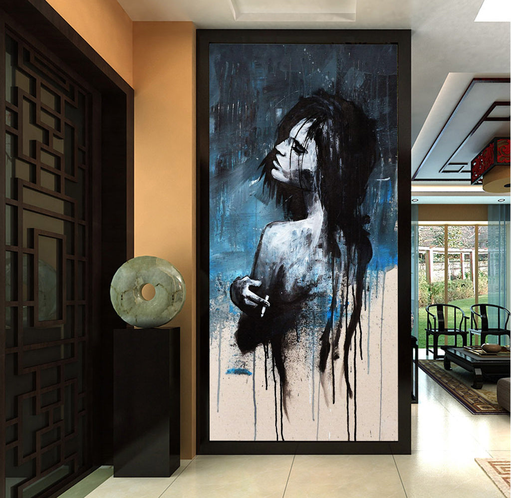 3D Decadent Girl WG118 Wall Murals