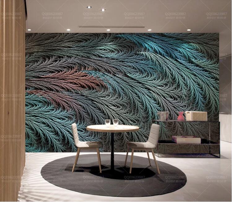 3D Plant Floating WC251 Wall Murals