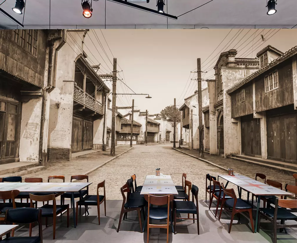 3D Town Street 164 Wallpaper AJ Wallpaper 2