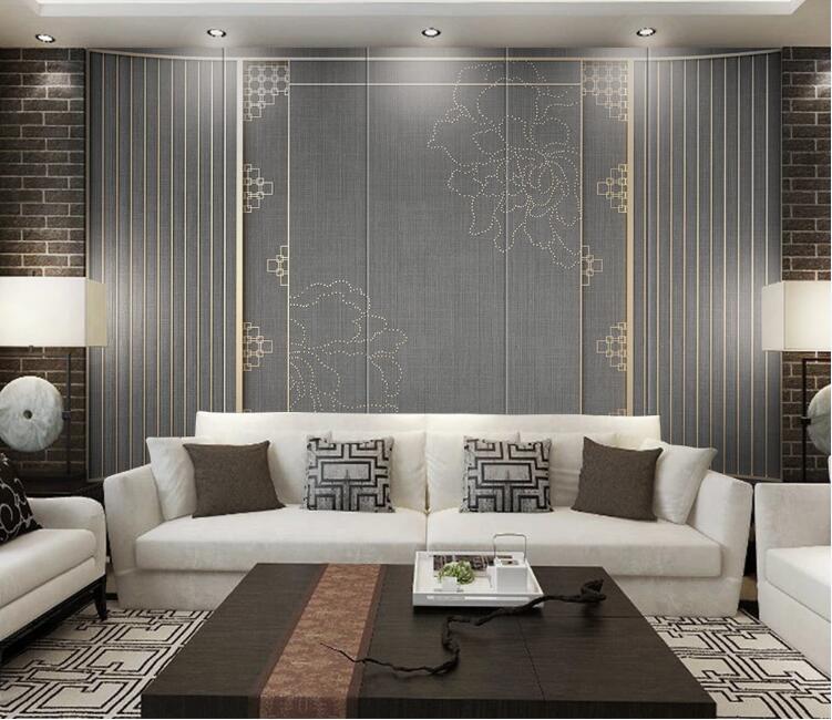 3D Gray Lines WC241 Wall Murals