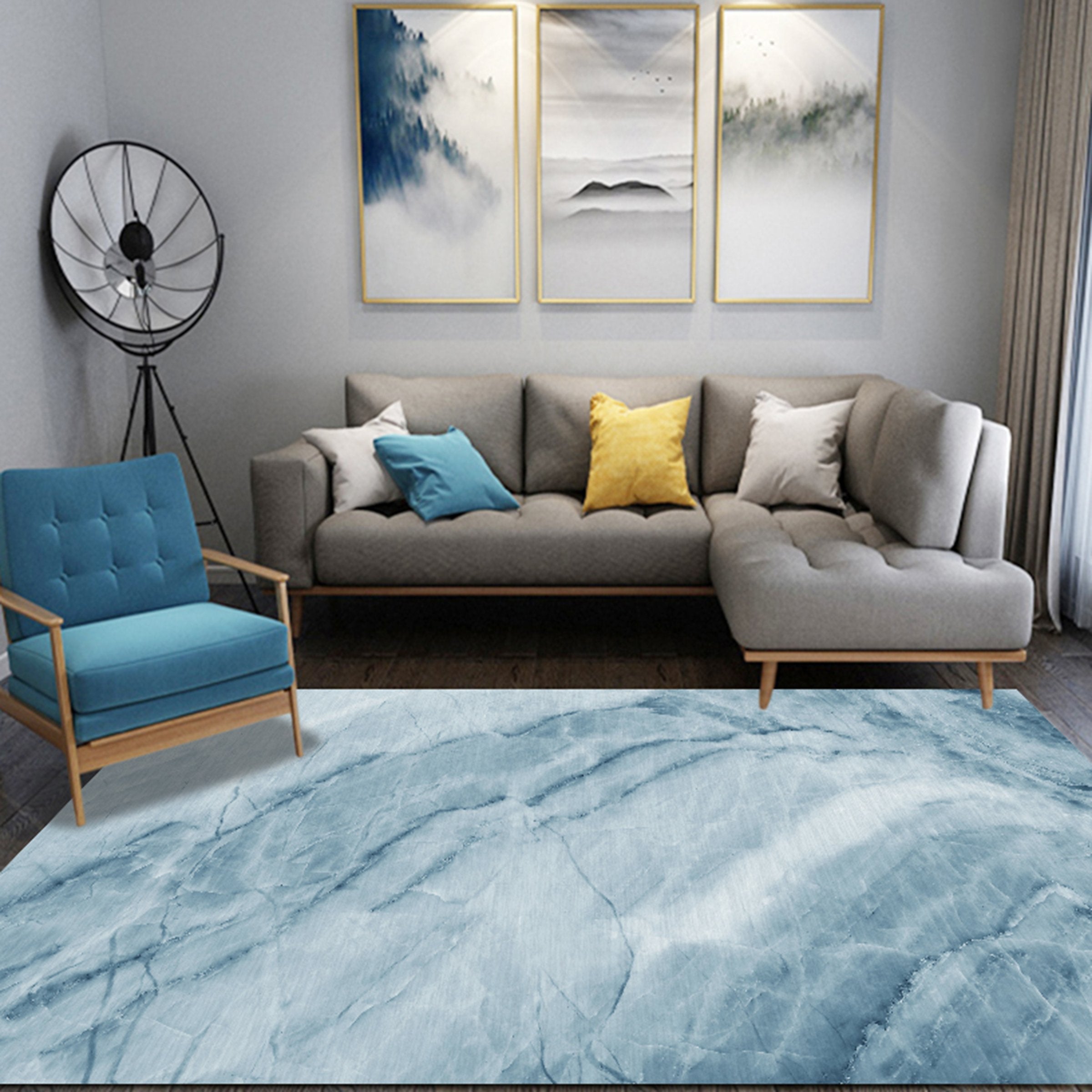 3D Color Inkjet WG258 Non Slip Rug Mat Mat AJ Creativity Home