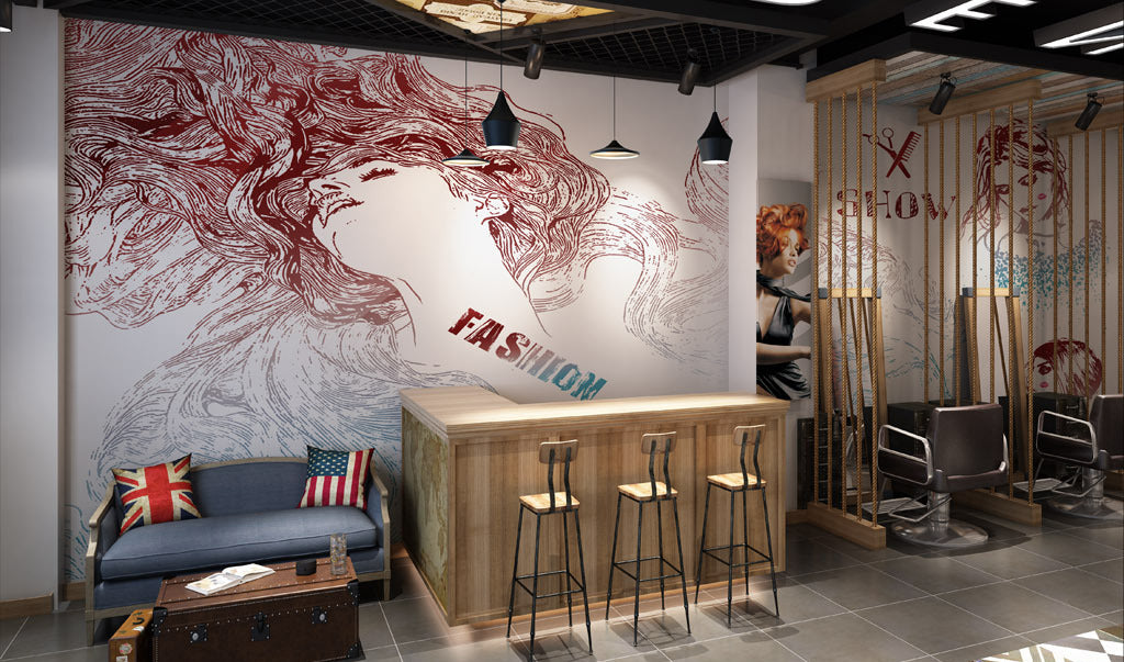 3D Styling Comb WG274 Wall Murals