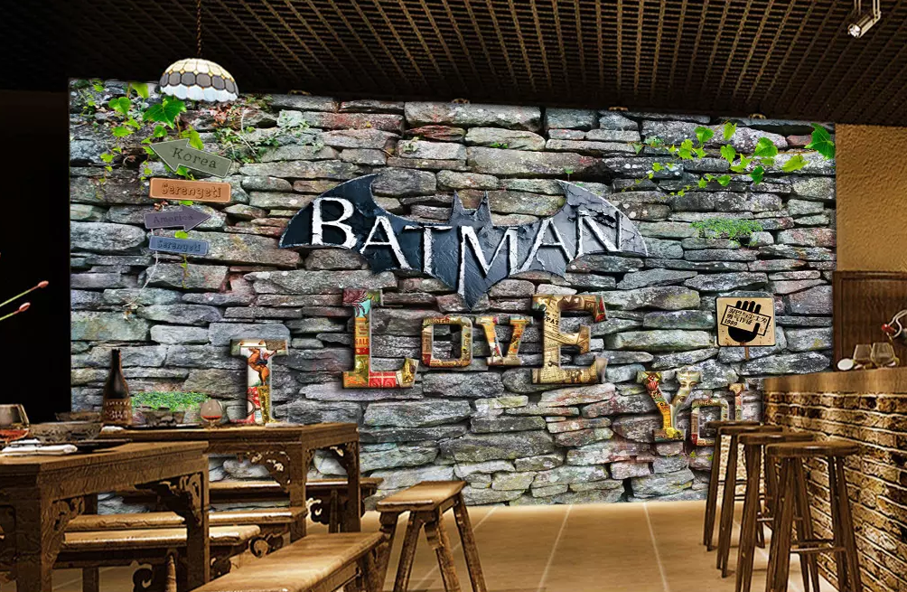 3D Confession Wall Bat 137 Wallpaper AJ Wallpaper 2