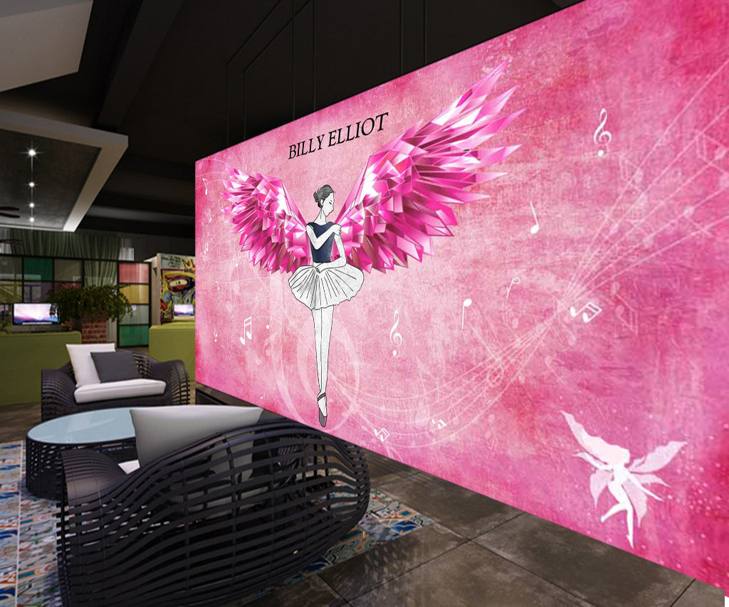 3D Crystal Wings WG357 Wall Murals