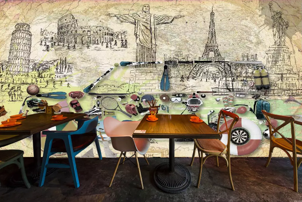 3D Car Shape Tower 76 Wallpaper AJ Wallpaper 2