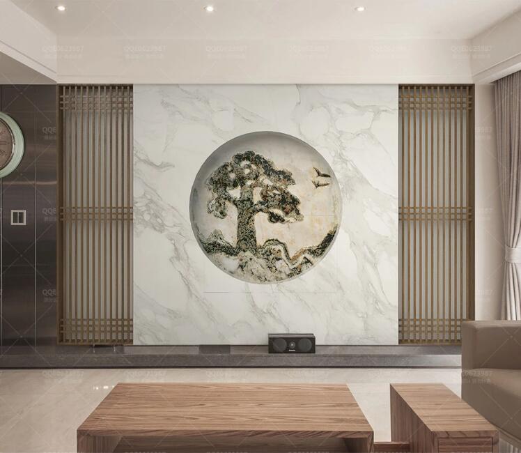 3D Big Pine Tree WC254 Wall Murals