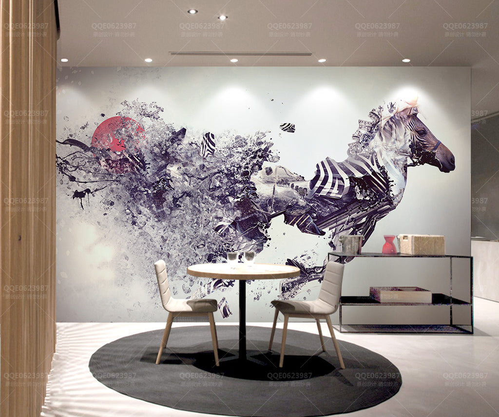 3D Art Horse WG012 Wall Murals
