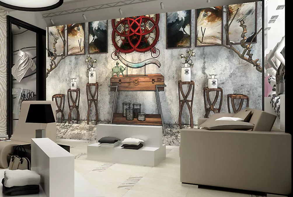 3D Cartoon Decoration 146 Wallpaper AJ Wallpaper 2