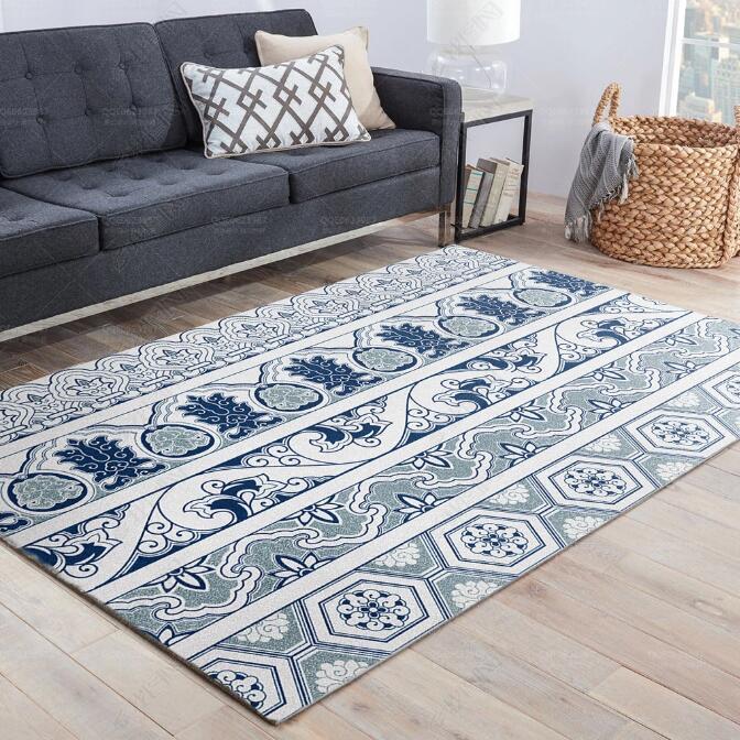 3D Color Geometry WG575 Non Slip Rug Mat Mat AJ Creativity Home